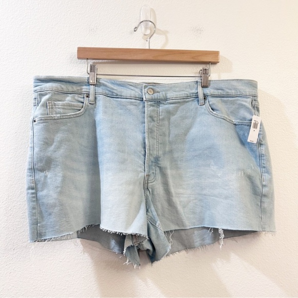 Old Navy Higher Hi Rise Sky Hi A-Line‎ Denim Shorts Plus NWT Size 22